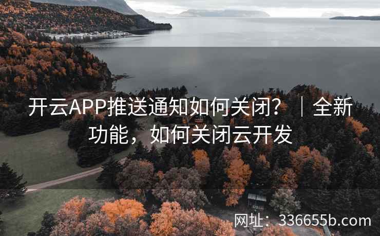 开云APP推送通知如何关闭？｜全新功能，如何关闭云开发